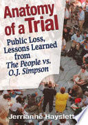 Cover of Anatomy of a Trial by Jerrianne Hayslett